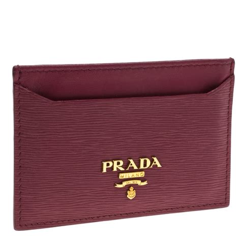 prada card holder pink